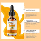 Hoygi Vitamin C++ Radiance Essence: Hydrate, Brighten & Firm for Timeless Skin (30ml)