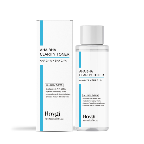 Hoygi Exfoliating Oil-Control Toner: Soothe, Cleanse Pores, Hydrate & Refine for Daily Care (100ml)