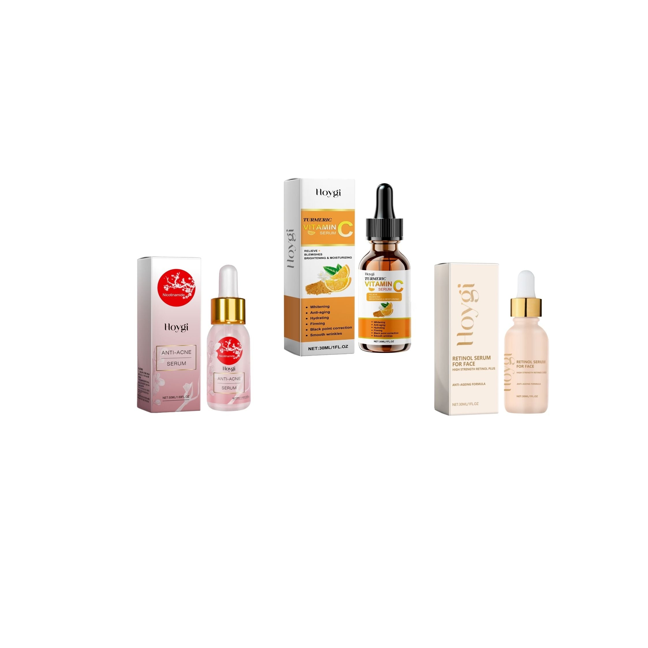 All-in-one routine for acne-prone, dull or aging skin