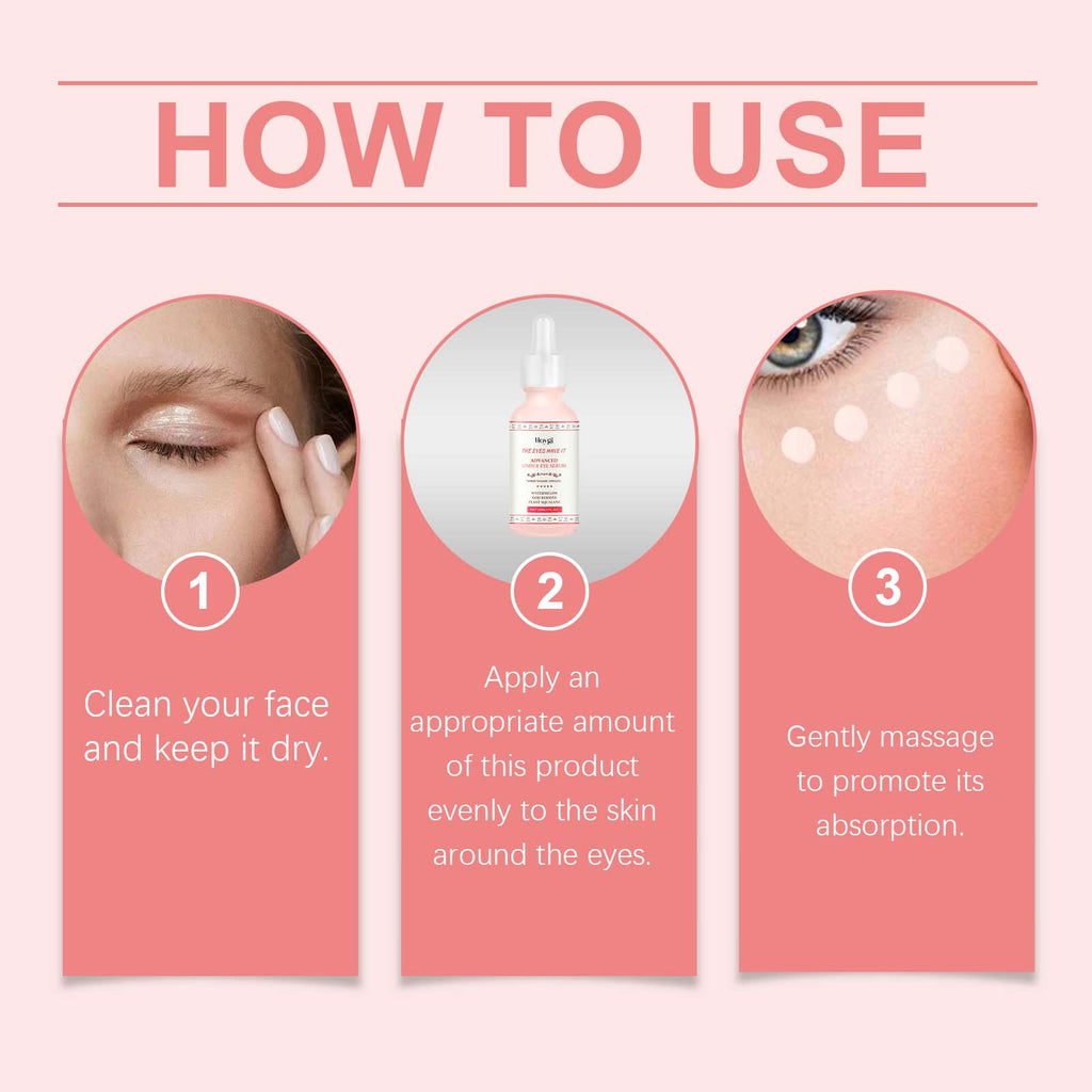Hoygi Eye Serum: Hydrate, Firm & Revitalize Under Eyes (30ml)