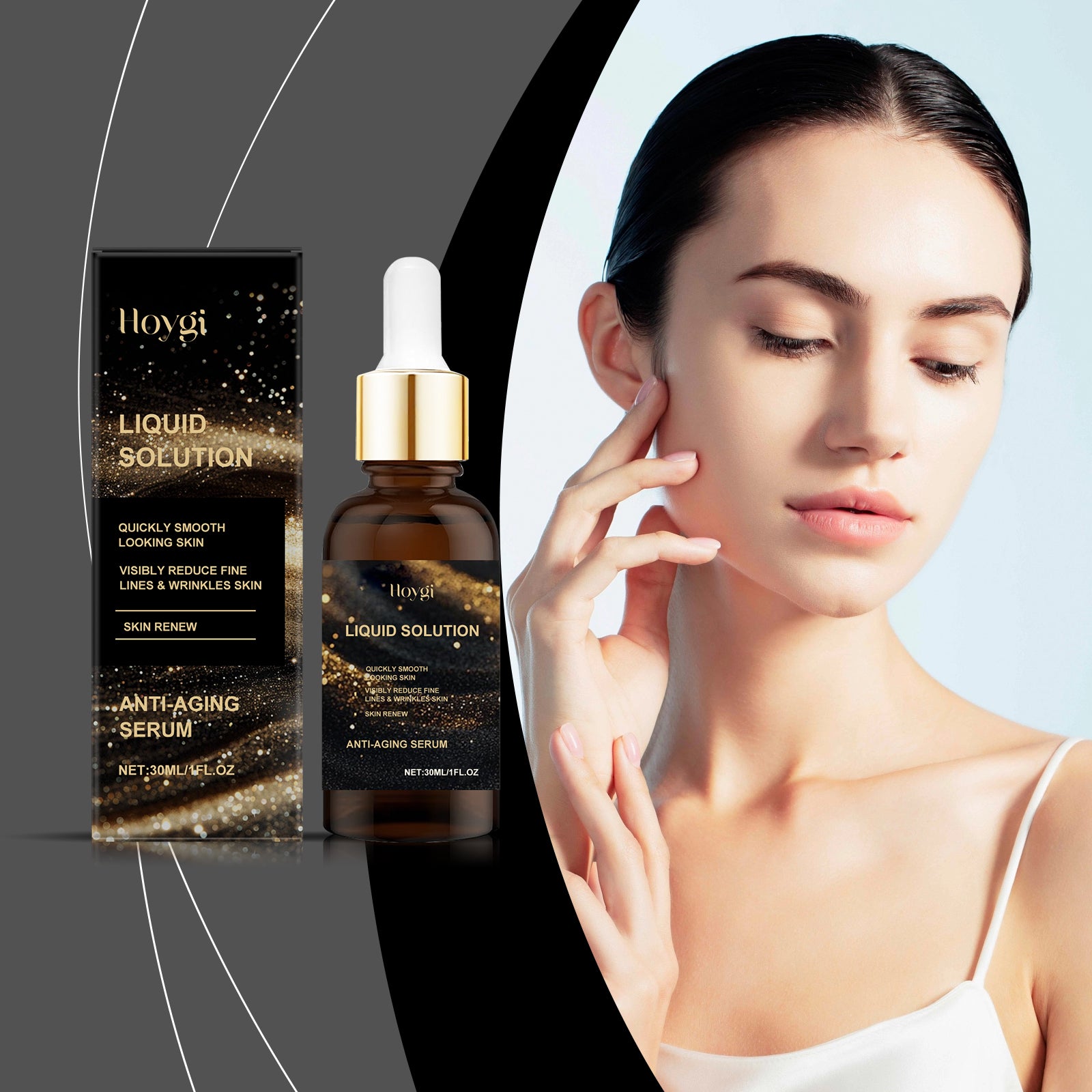 Hoygi Luxe Firming Essence: Tighten, Hydrate & Smooth Fine Lines (30ml)